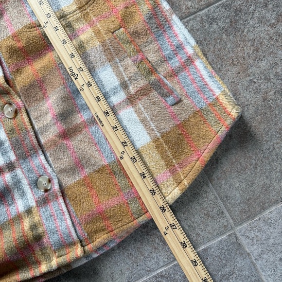 Jodifl Multicolor Plaid Shacket • Button‑Down Jacket • Size S • Trendy Layer - Picture 3 of 12
